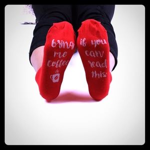 Bring Me Coffee If You Can Read This, Ankle Socks